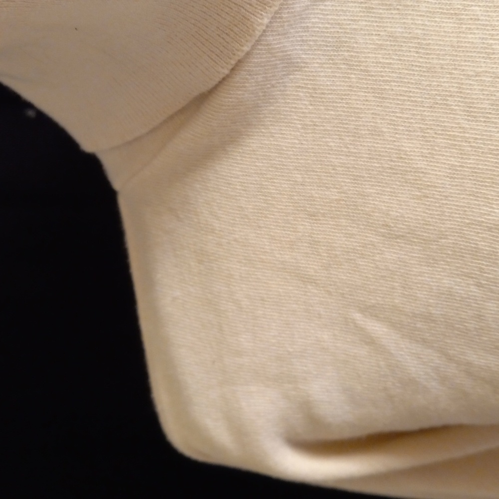 A Pea In The Pod 2 Maternity Cream TurtleNeck Long Sleeves Sweater Dress - Picture 5 of 10